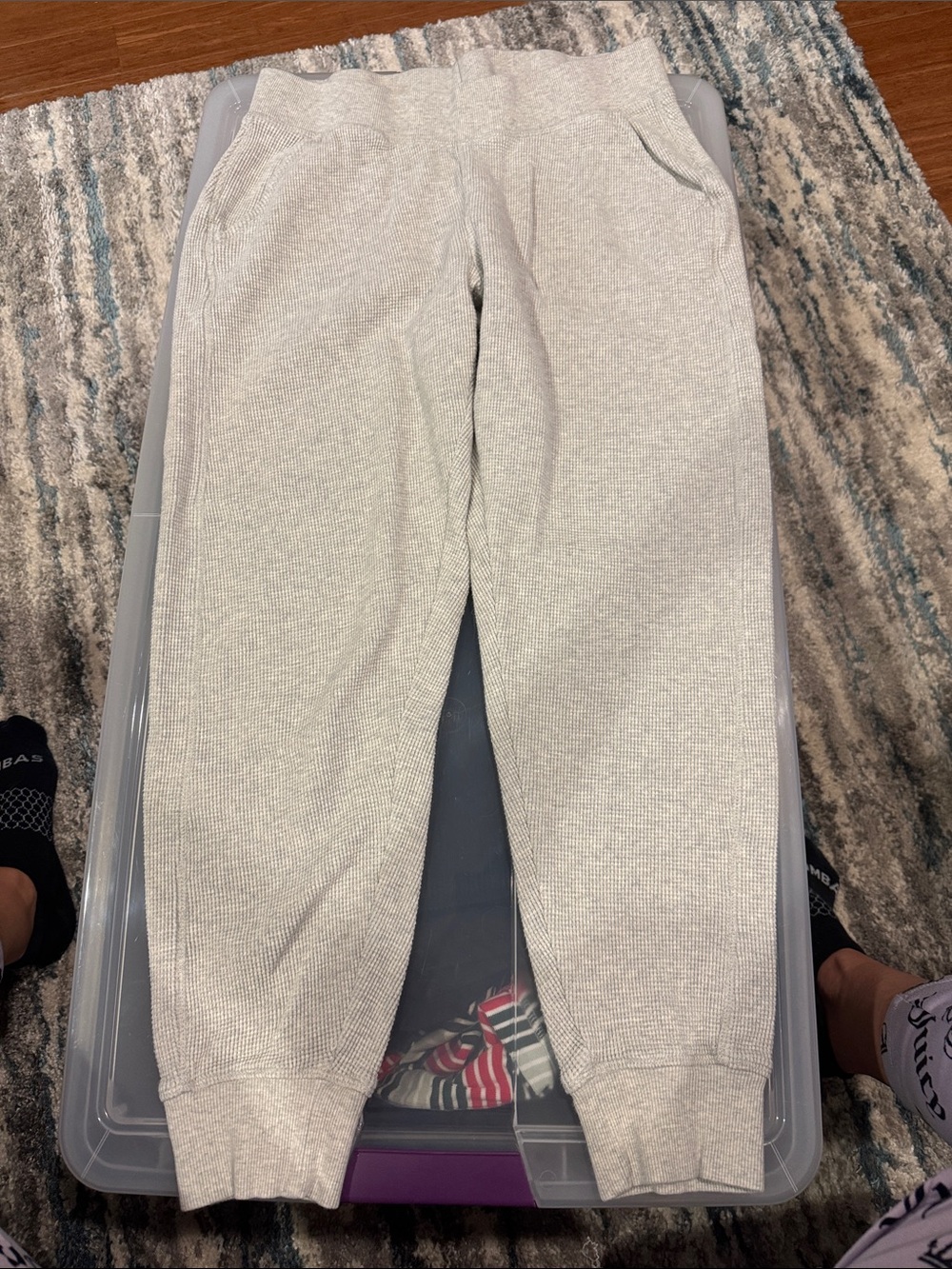 Light Gray Jogger Sweatpants
